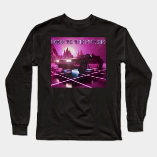 Back to the Future design Long Sleeve T-Shirt